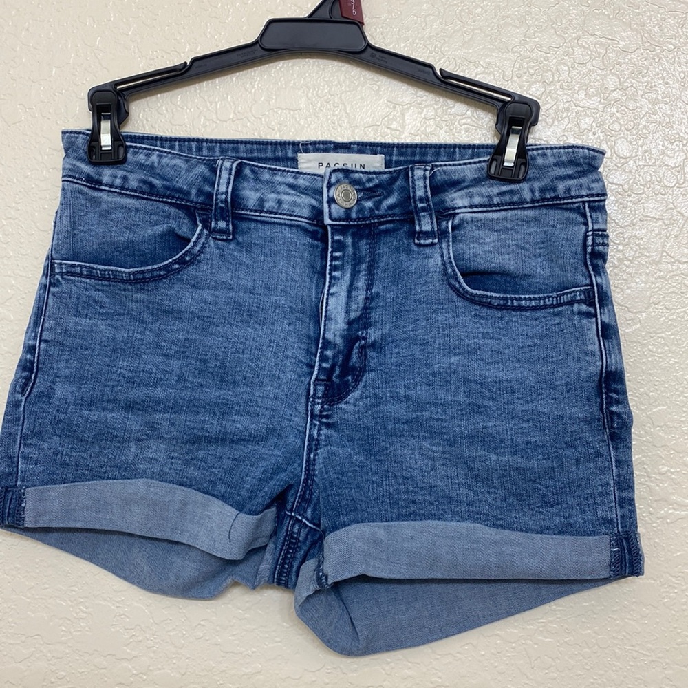 Light blue Jean shorts